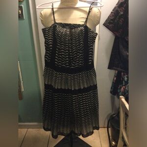 Black and white sundress